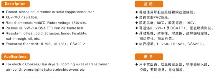 UL1429--照射pvc電子線